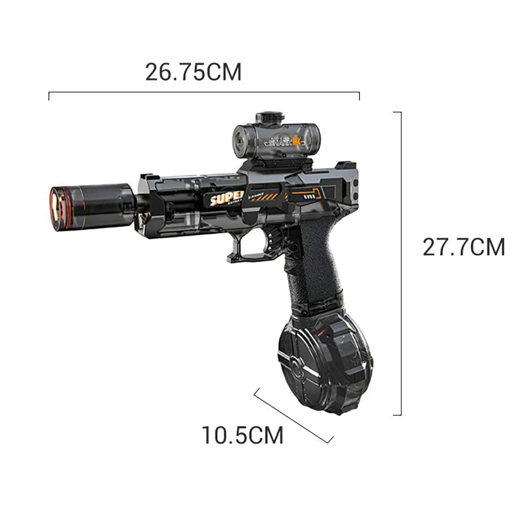 Electric Water Blaster with Flame Effect